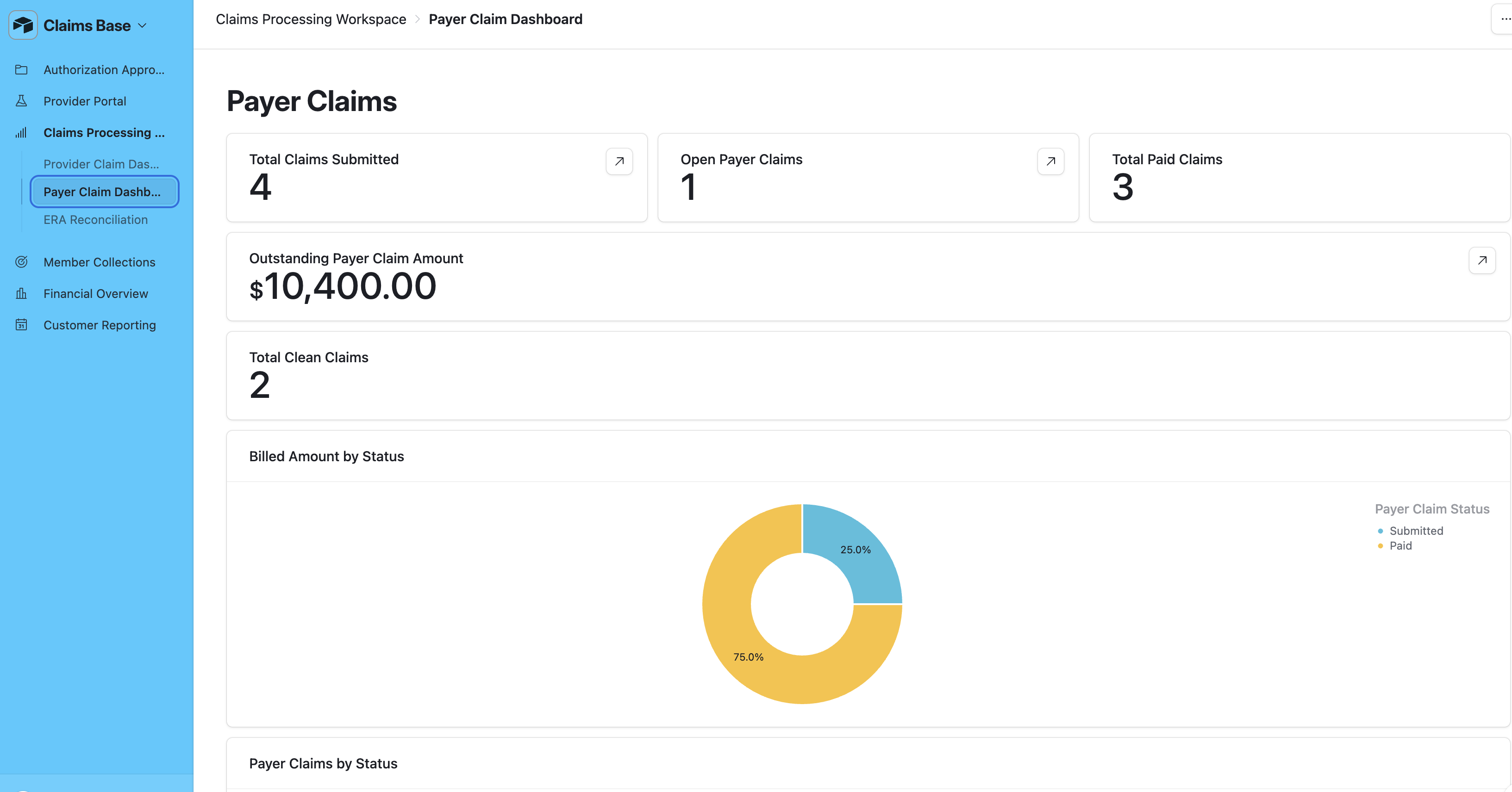 Claims Management System